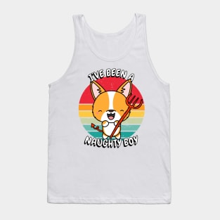 ive been a naughty boy - corgi Tank Top